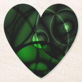 Waldgrün Untersetzer (Vorderseite)