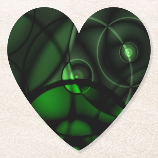 Waldgrün Untersetzer (Vorderseite)