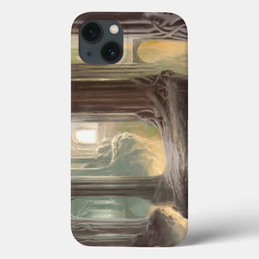 Waldgrundkonzept 2 Case-Mate iPhone hülle (Rückseite)