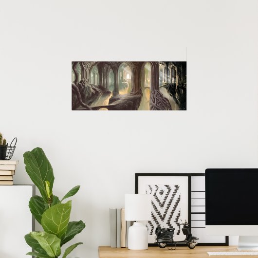 Waldgrundkonzept 2 poster (Heimbüro)