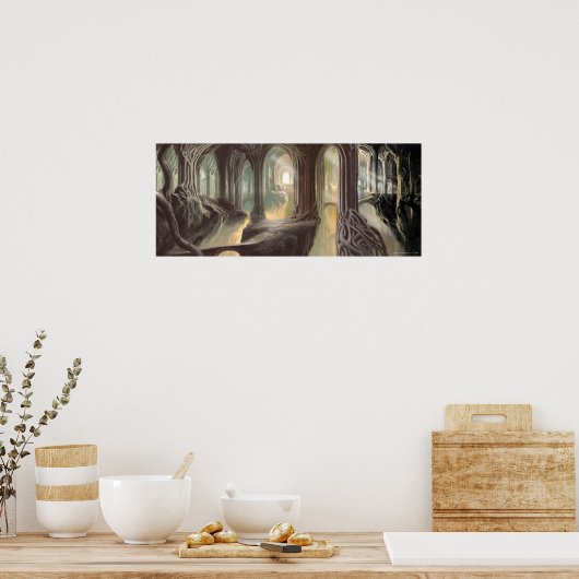 Waldgrundkonzept 2 poster (Küche)