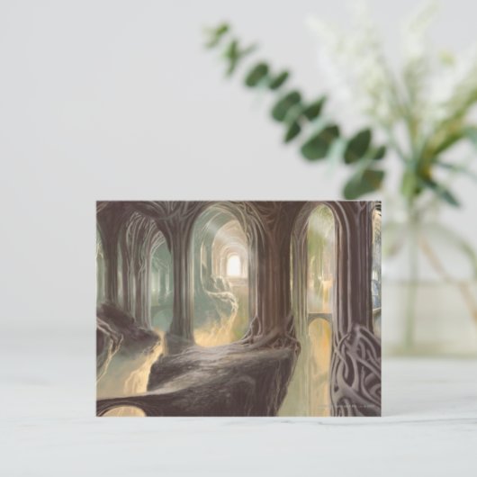 Waldgrundkonzept 2 postkarte (Stehend Vorderseite)