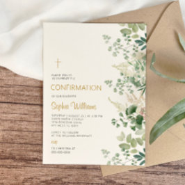 Waldgrüne Bestätigung Einladung