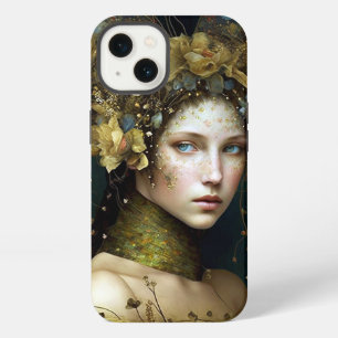 Waldgrüne Feen-Fantasie-Kunst iPhone 13 Hülle