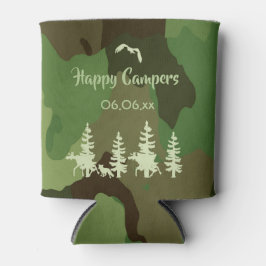 Waldgrüne Jäger tarnen sich und drucken wild leben Dosenkühler