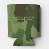 Waldgrüne Jäger tarnen sich und drucken wild leben Dosenkühler (Rückseite)