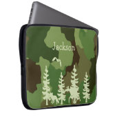 Waldgrüne Jäger tarnen sich und drucken wild leben Laptopschutzhülle (Vorne Rechts)