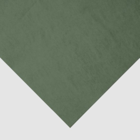 Waldgrüne Solid-Farbe Seidenpapier (Ausschnitt)