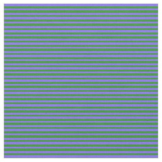 Waldgrüne und mittelschwere Blaue Linien Stoff (Nahaufnahme)