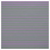 Waldgrüne und Orchid-Linien Stoff (Muster)