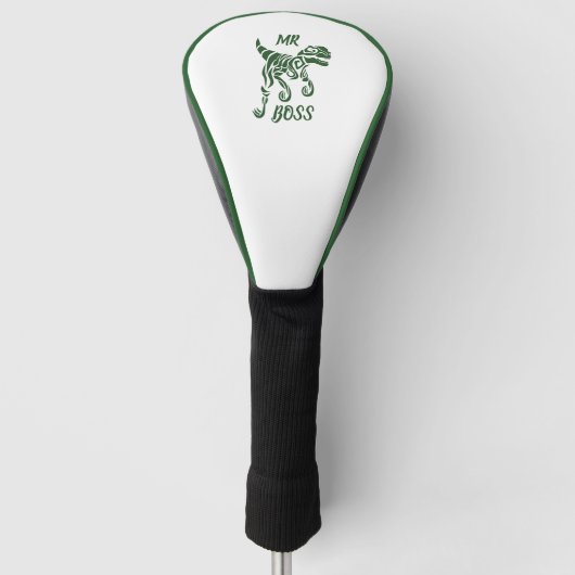 Waldgrüner Raptor Golf Headcover (Vorderseite)