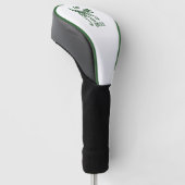 Waldgrüner Raptor Golf Headcover (angewinkelt)