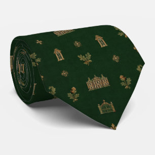 Waldgrünes englisches Landgut-Erbe Krawatte