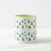 Waldgrünes Muster. Tasse (Zentrum)