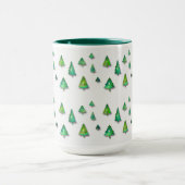 Waldgrünes Muster. Tasse (Zentrum)