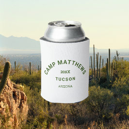 Waldgrünes Wappen Familienausflug Camping Dosenkühler