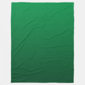 Waldgrüntöne Fleecedecke (Vorderseite)