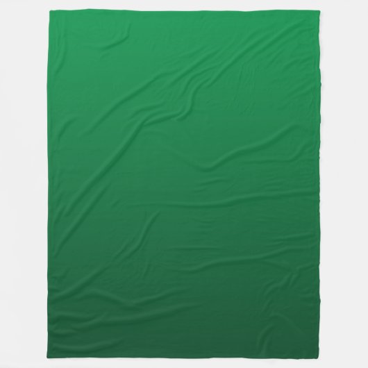 Waldgrüntöne Fleecedecke (Vorderseite)