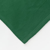 Waldgrüntöne Fleecedecke (Ecke)