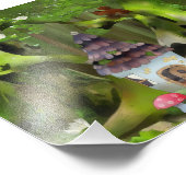 Waldhaus Fotodruck (Ecke)