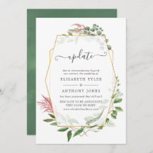 Waldherbarium Geometric Wedding Update