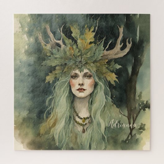 Waldhexe Puzzle (Vertikal)