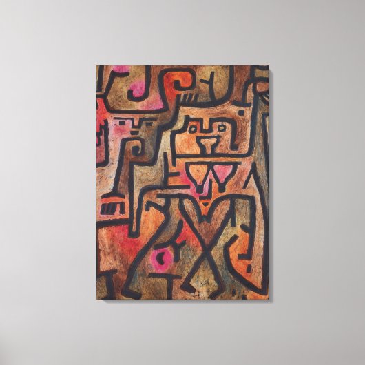 Waldhexen Leinwanddruck (Vorderseite)