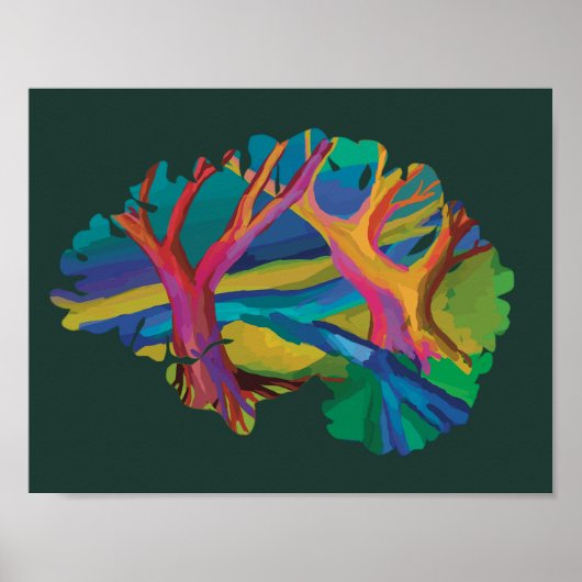 Waldhirnposter Poster (Vorne)
