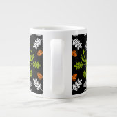 Waldhirsch-Naturdruck Jumbo-Tasse (Rückseite)