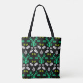 Waldhirsch-Naturdruck Tasche (Rückseite)