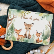Waldhirsch-Wald-Neutrale Babyparty 