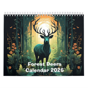 Waldhirsche 2026 kalender