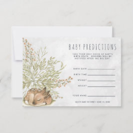 Waldhirsche | Baby Shooting Game Einladung