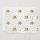 Waldhirsche | Einladung von Waldbrennen (Rückseite)