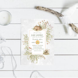 Waldhirsche | Forest Baby Shower Einladung
