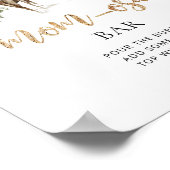 Waldhirsche, gemütlicher Mama-osa-Bar Poster (Ecke)