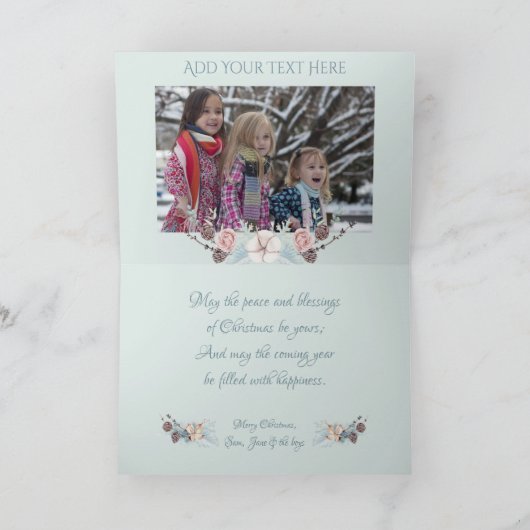 Waldhirsche Karte (Innenseite)