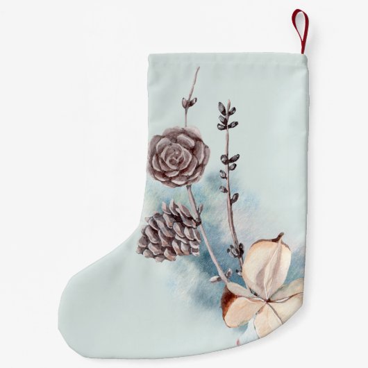 Waldhirsche Kleiner Weihnachtsstrumpf (Rückseite)