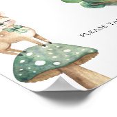 Waldhirsche - Lieblings-Poster Poster (Ecke)