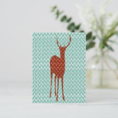 Waldhirsche Postkarte (Stehend Vorderseite)