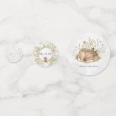 Waldhirsche | Waldtierisches Party Konfetti (Rückseiten)