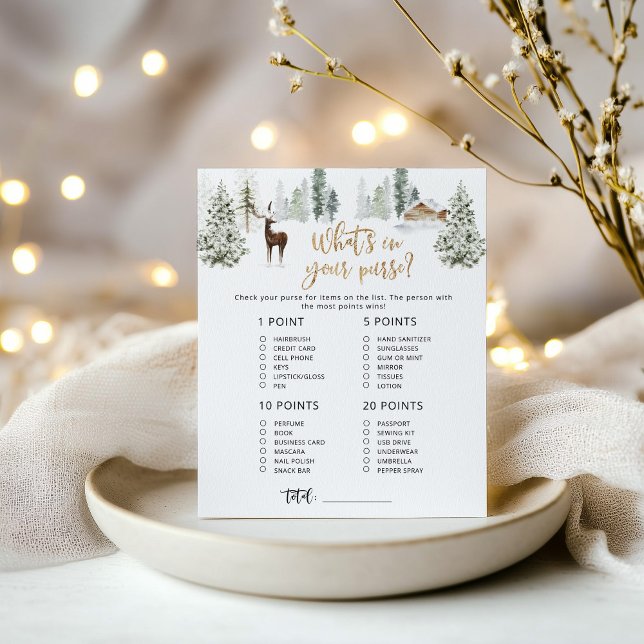 Waldhirsche, was in Ihrem Handtaschen-Baby-Duschsp (Von Creator hochgeladen)