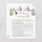 Waldhirsche Wer Mami kennt das beste Wild (Vorne/Hinten)