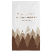 Waldhochzeit in Braunwäldern Kleine Geschenktüte (Vorderseite)