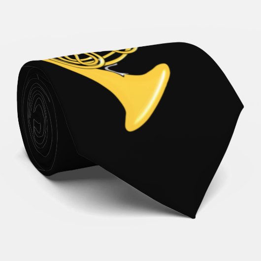 Waldhorn french horn krawatte (Gerollt)