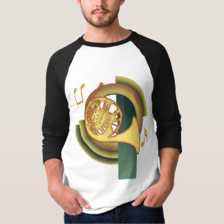 Waldhorn im Deco-Stil T-Shirt