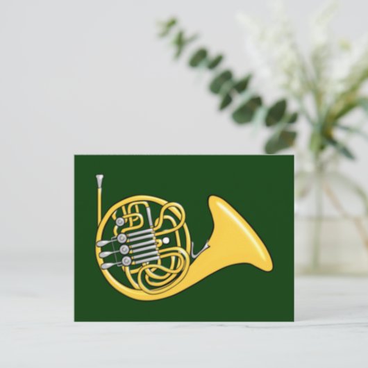 Waldhorn Postkarte (Stehend Vorderseite)