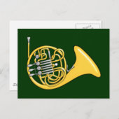 Waldhorn Postkarte (Vorne/Hinten)