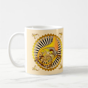 Waldhorn Wirbel Kaffeetasse