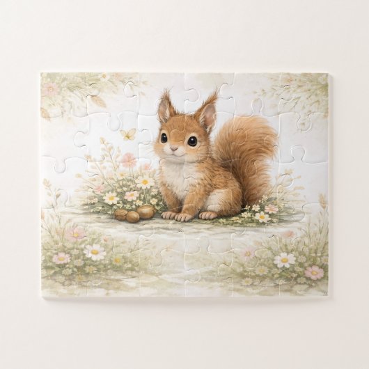 Waldhörnchen Puzzle (Horizontal)